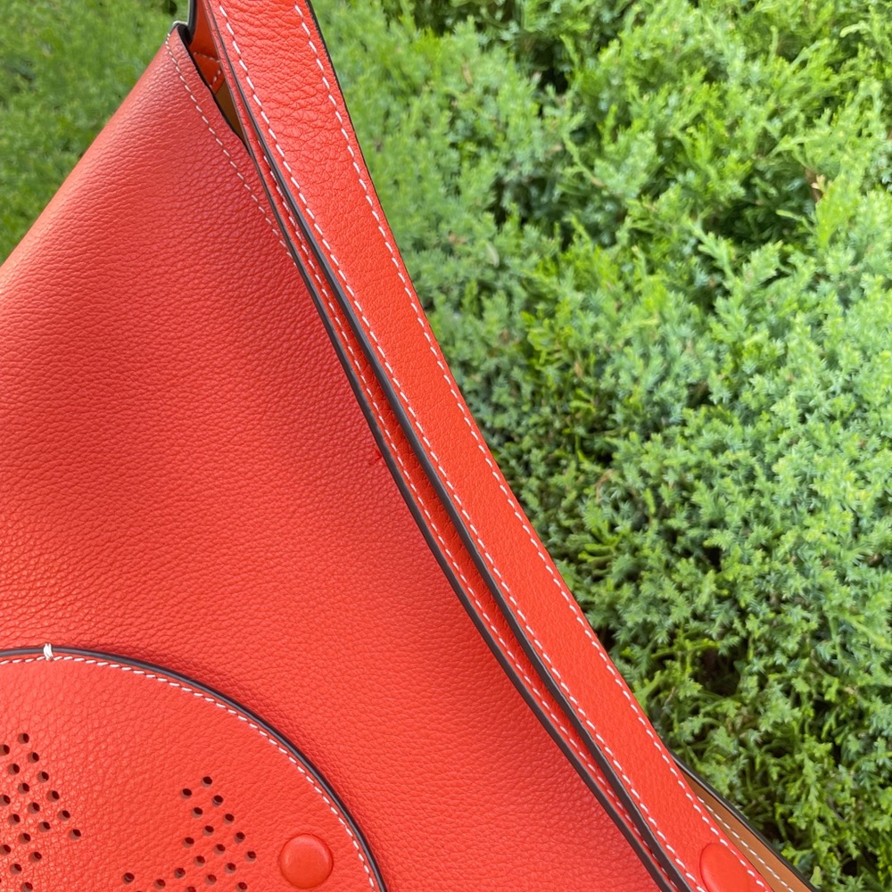 Tory Burch Pebbled Leather Hobo Bag - Picture 6 of 16
